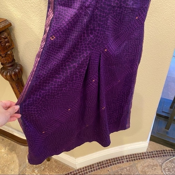 VICTORIA’S SECRET Purple Very Sexy Pattern Sheer Slip Dress Size Small - Picture 3 of 10